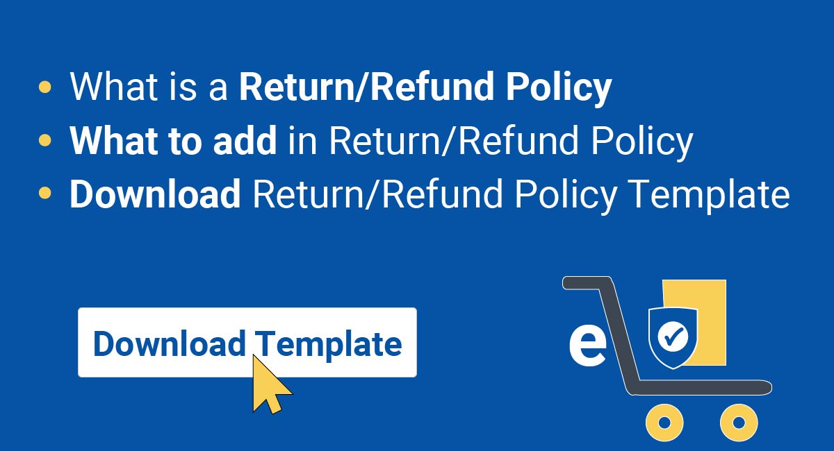 Sample Return Policy For Ecommerce Stores Termsfeed - 