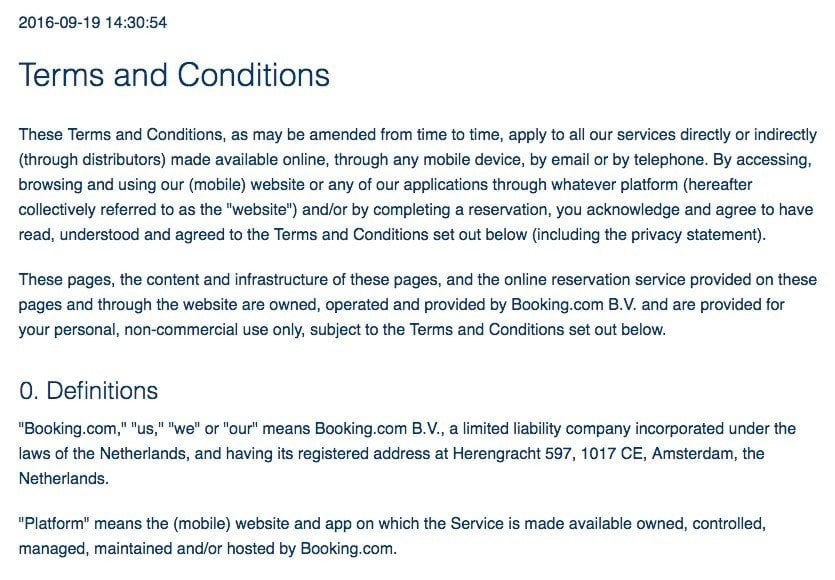 Sample Terms and Conditions Template - TermsFeed