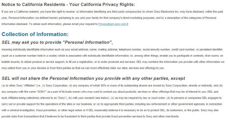 Privacy Notice Requirements