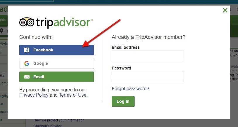 Privacy Policy For Login With Facebook TermsFeed