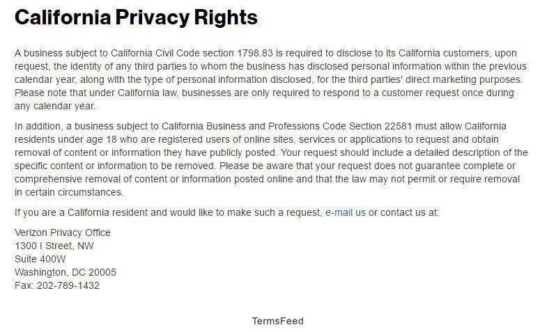 California Privacy Law 2016