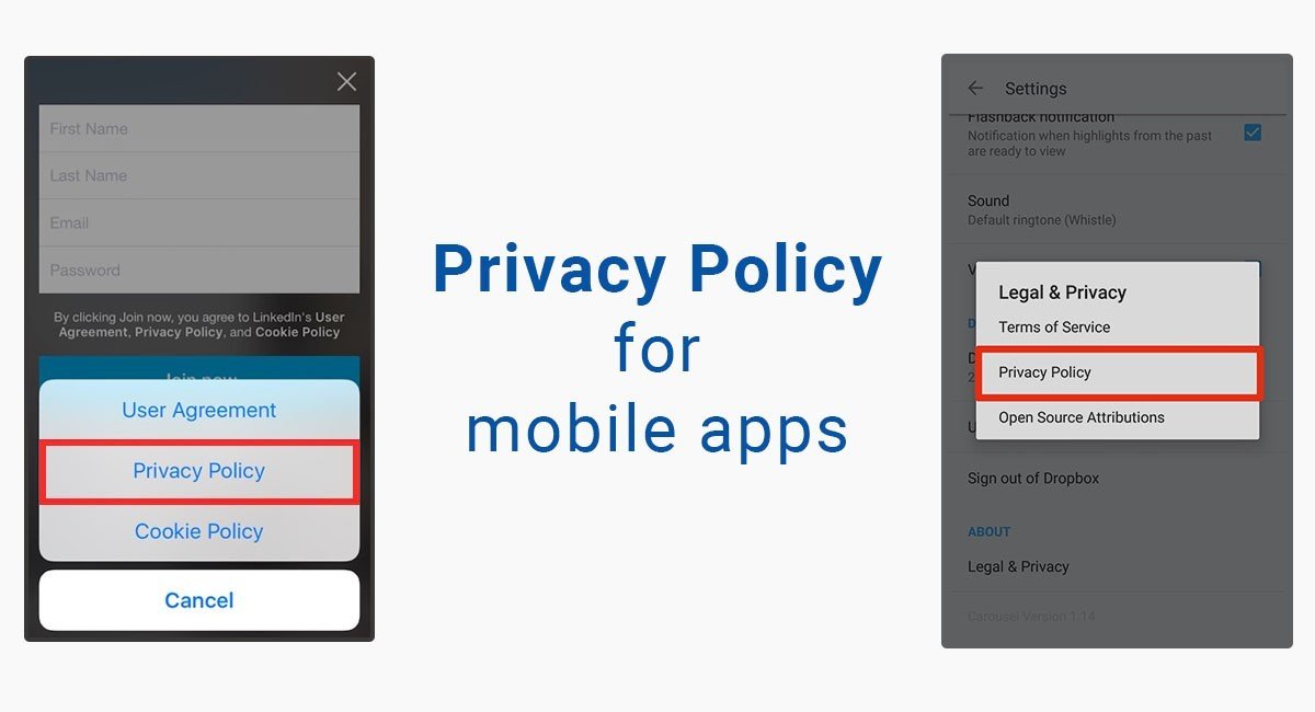 Mobile App Privacy Policy - Privacy Policy for Mobile Apps - TermsFeed - There are a few things you need to do to set up your privacy policy for your android mobile app.