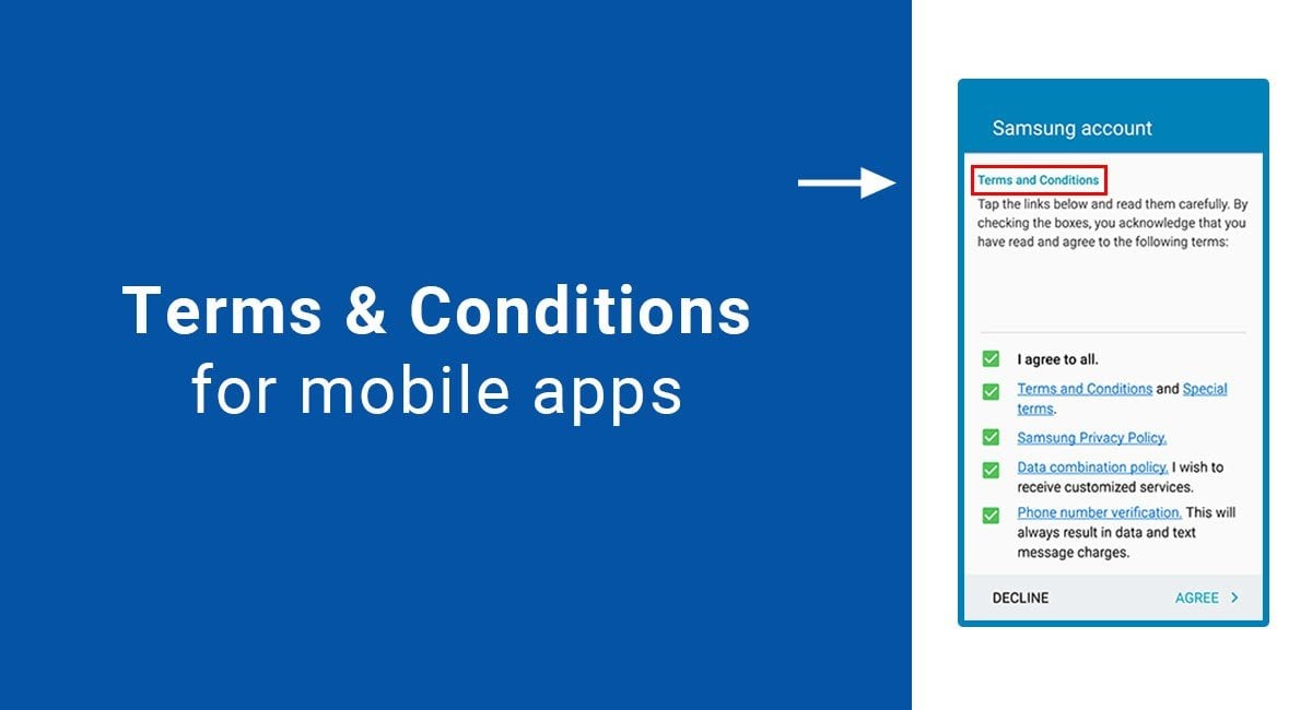 Terms & Conditions for Mobile Apps TermsFeed