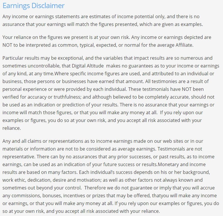 Earnings Disclaimer >> When And How To Write An Earnings Disclaimer Termsfeed Earnings Disclaimer >> When And How To Write An Earnings Disclaimer Termsfeed