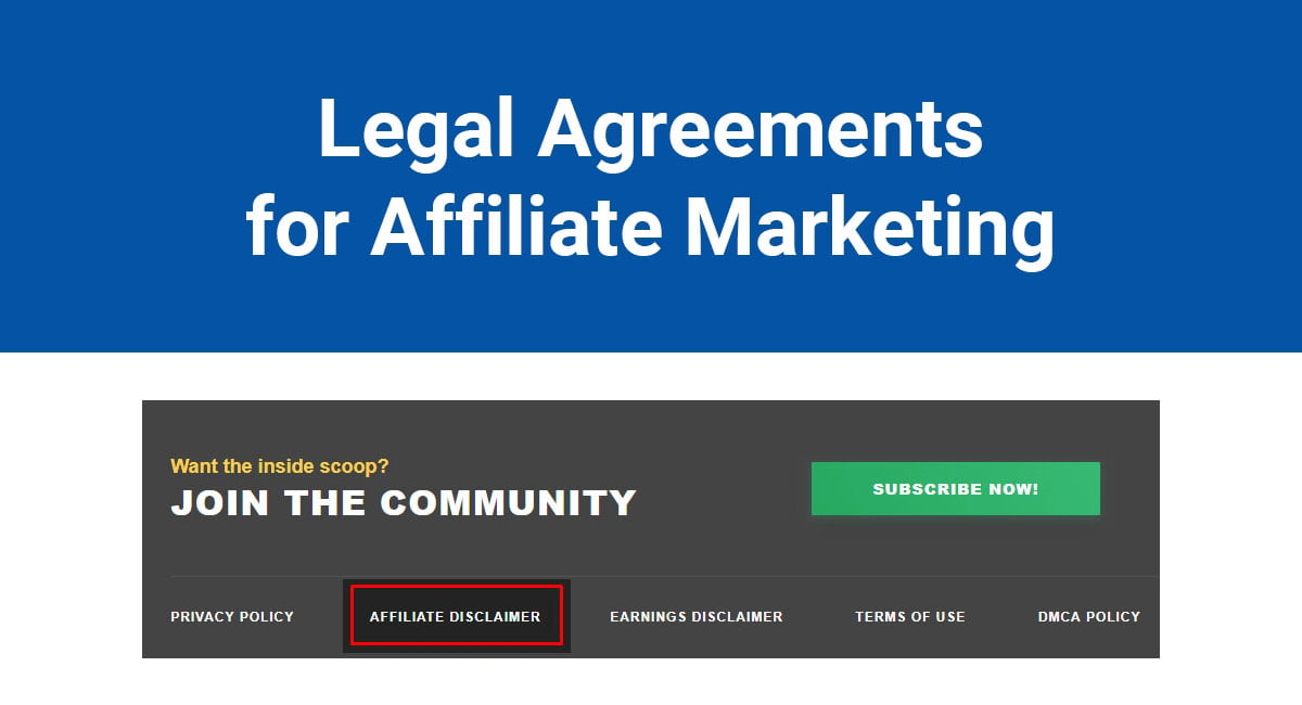 Blogger Affiliate Links Disclosure Examples and Tips