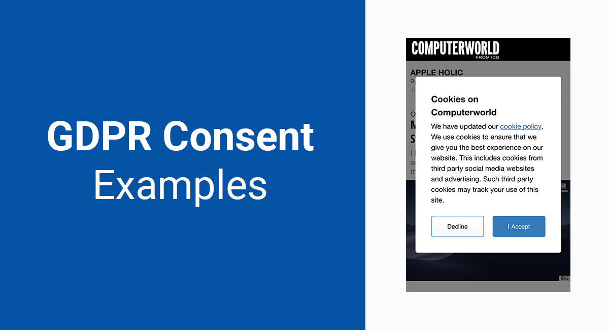 end sample agreement user license TermsFeed GDPR  Consent Examples