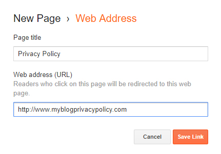 Privacy Policy for Blogger (BlogSpot) - TermsFeed