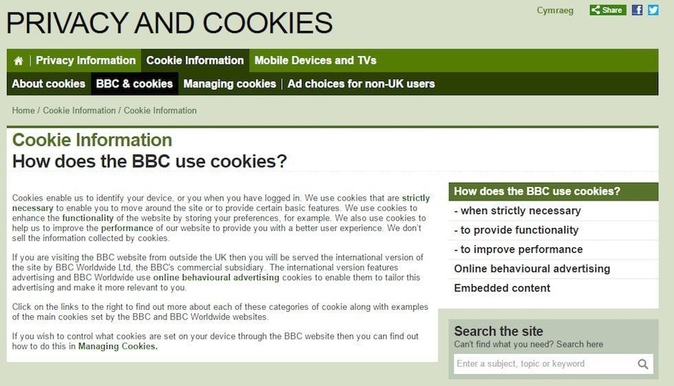 Disclose Supercookies In Privacy Policy - TermsFeed