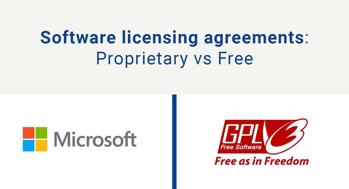 Software licensing agreements: Proprietary vs Free - TermsFeed