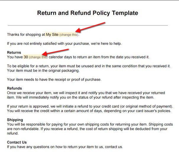 Top 8 Reasons to Have a Return and Refund Policy - Free Privacy Policy