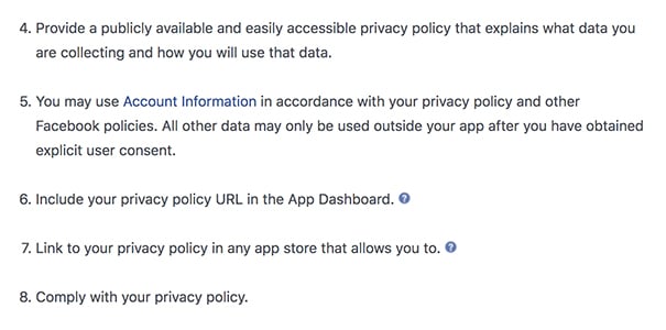 Updating Your Privacy Policy for Social Logins - TermsFeed