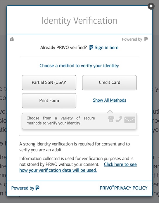 Privo: Parental consent and identity verification tool - COPPA