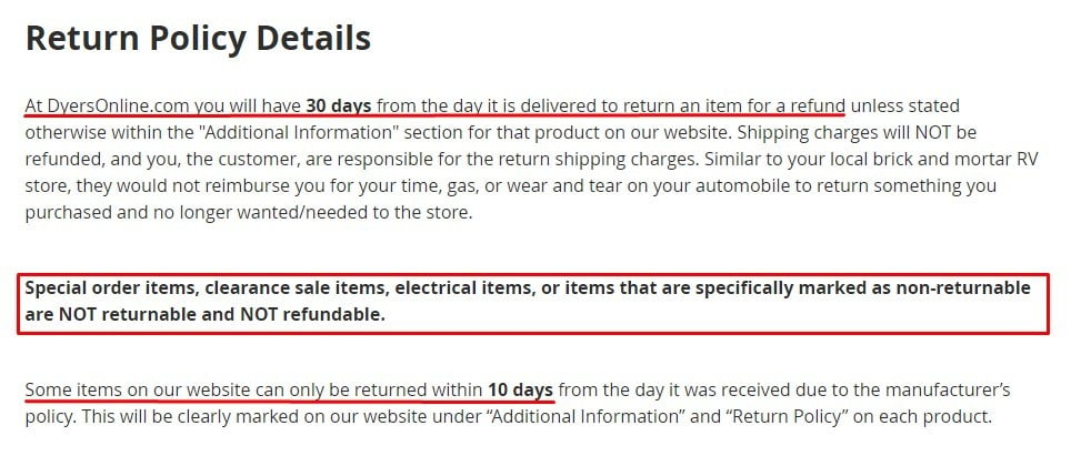 Returns Policy: How To Return  Items for Free - The Krazy  Coupon Lady