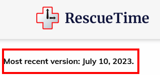 Rescuetime Privacy Policy effective date