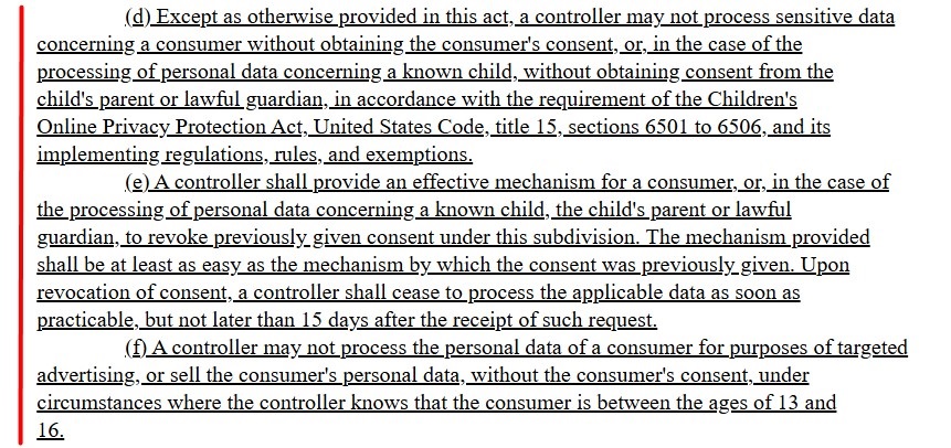 Section 8 325O 07 of the MCDPA excerpt