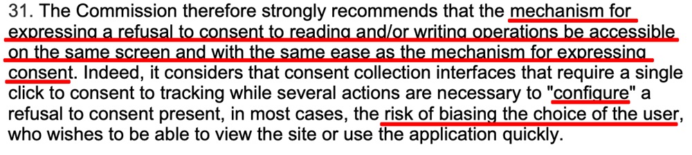 I Decline/I Reject Buttons Required in Cookie Consent Notice Banner ...