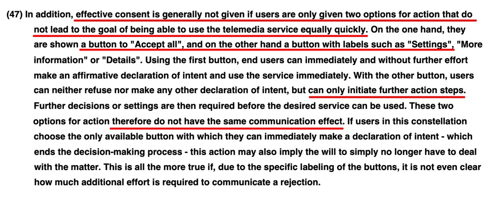 German Data Protection Authority guidance Section 47