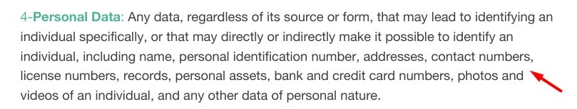 Saudi Arabia PDPL: Definition of personal data